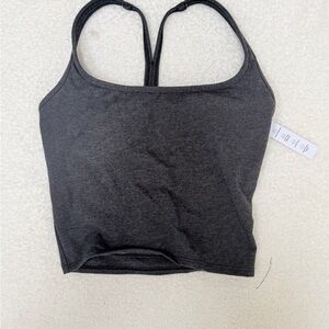 PINK Victoria's Secret Charcoal Sports Bra